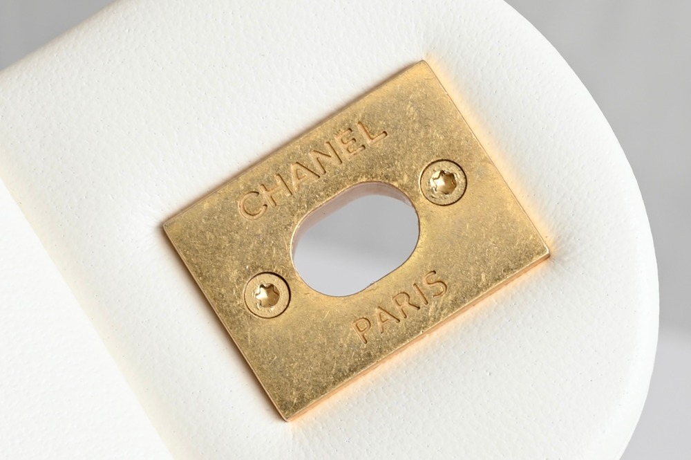 25B雙C扣口蓋包大Mini 白色_7