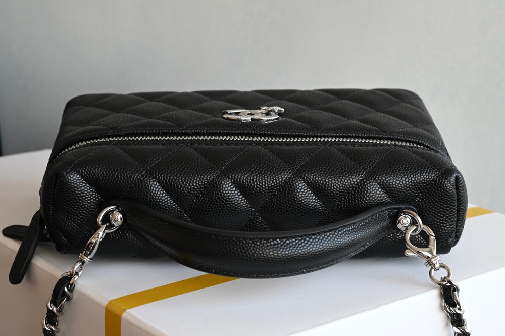 25B 星星浮雕扣LP盒子 黑色飯盒手拿包_5