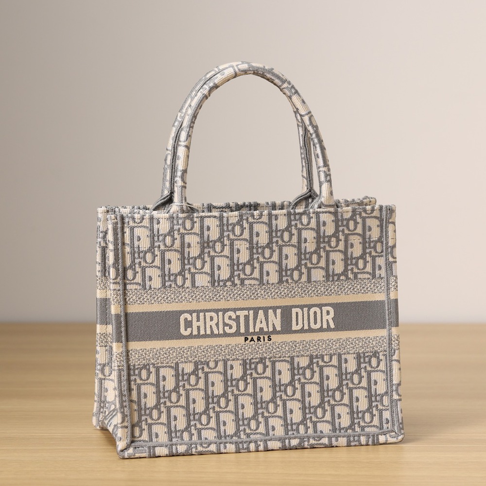 小號 Book Tote 灰色Oblique 印花_1