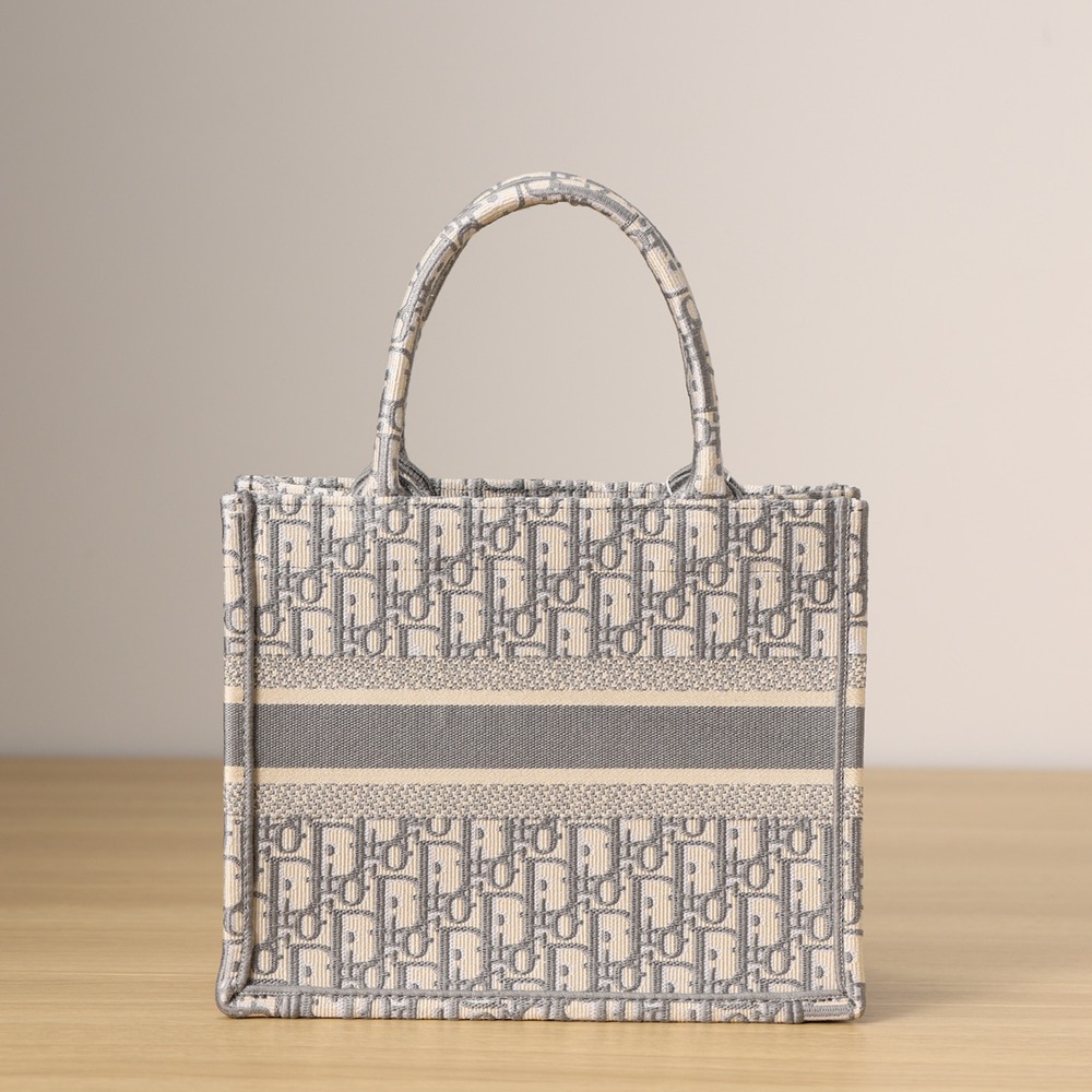 小號 Book Tote 灰色Oblique 印花_2