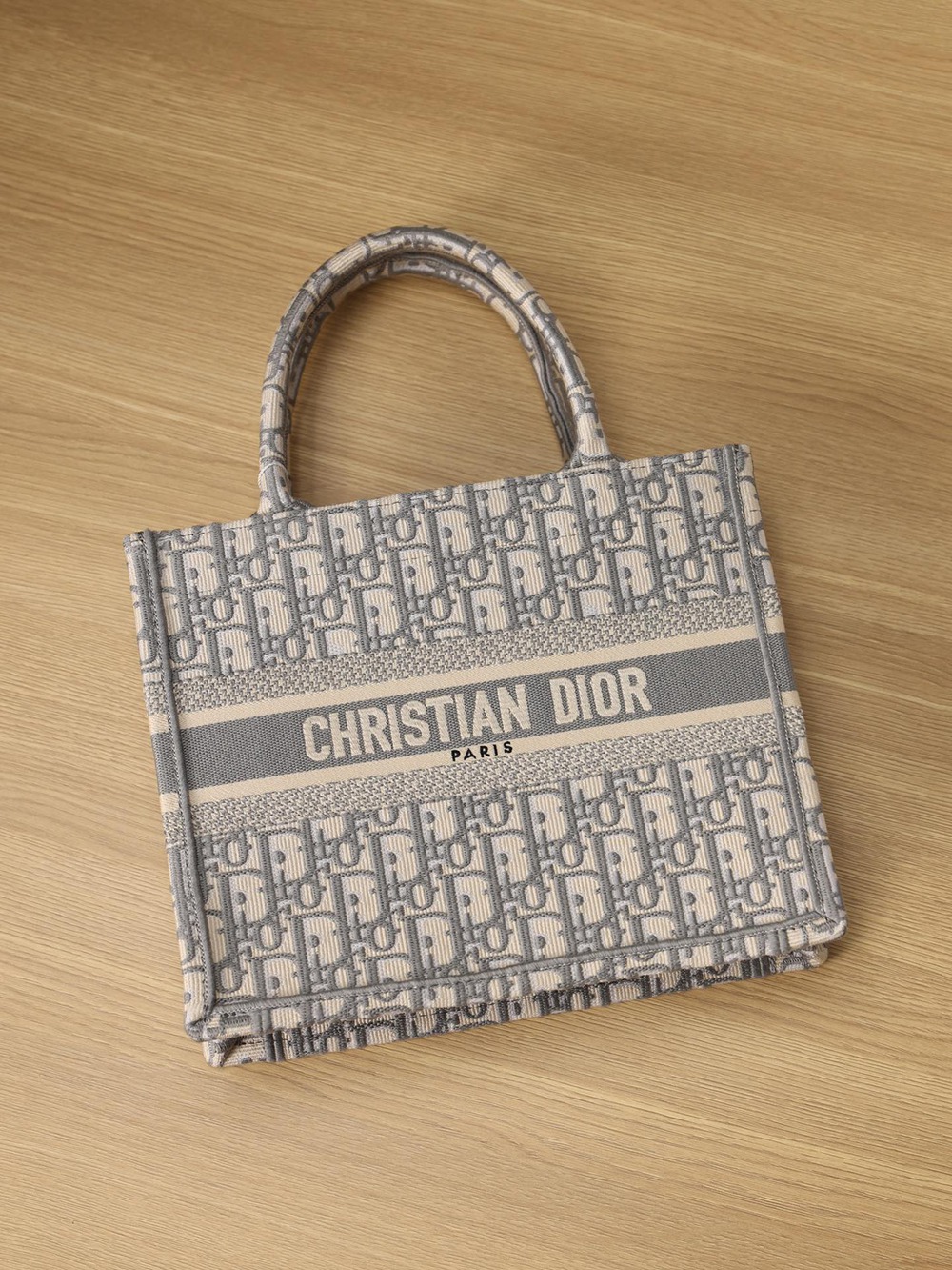 小號 Book Tote 灰色Oblique 印花_6