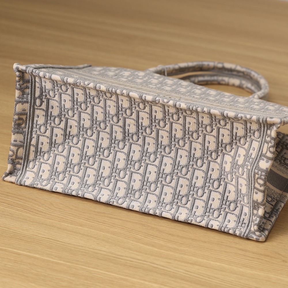 中號 Book Tote 灰色 Oblique 印花 (36.5x28x17.5Cm)_5