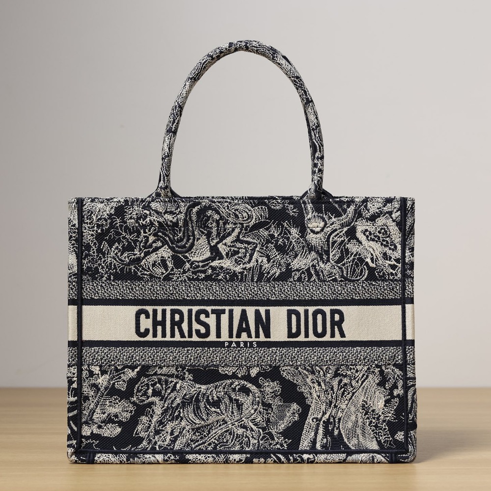 中號 Book Tote 中號新藍虎_1