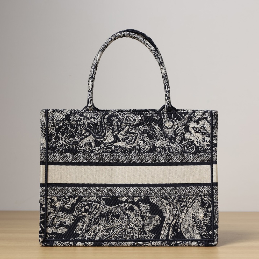 中號 Book Tote 中號新藍虎_4