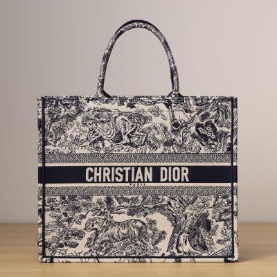 Book Tote 大號藍色動物園