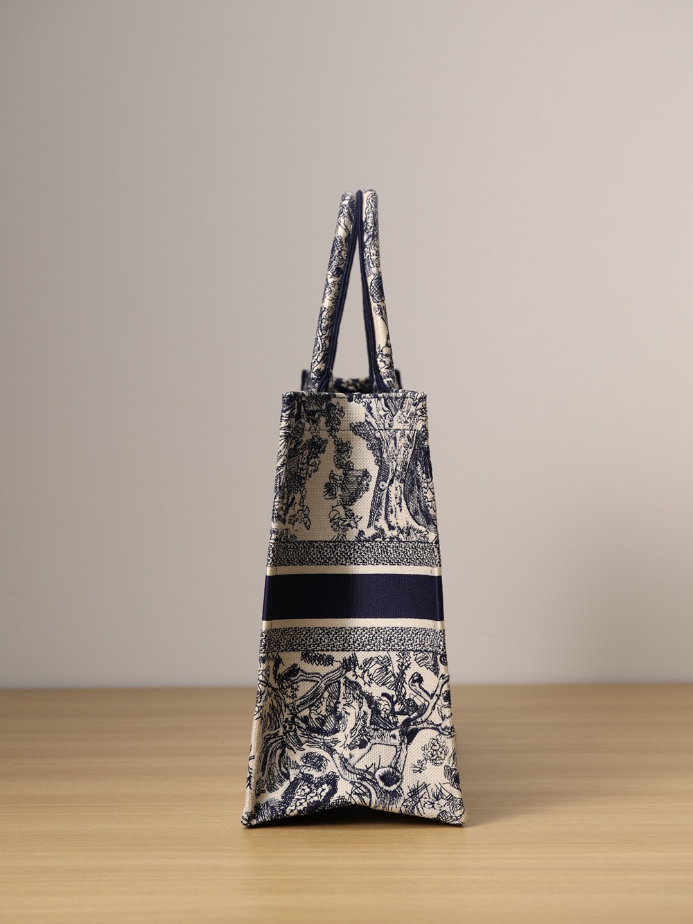 Book Tote 大號藍色動物園_3