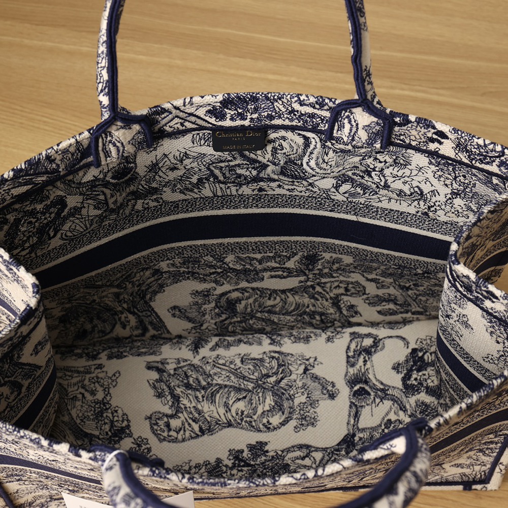 Book Tote 大號藍色動物園_6