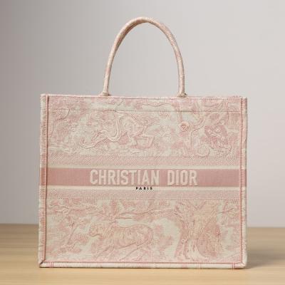 Book Tote 大號粉色老虎