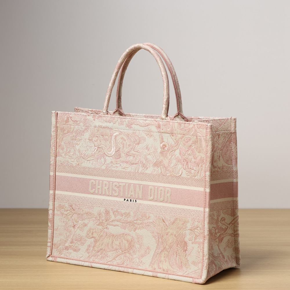 Book Tote 大號粉色老虎_2