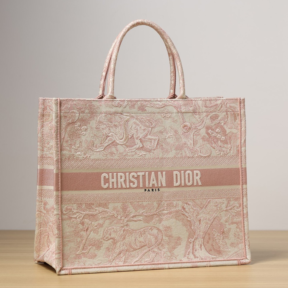 Book Tote 大號粉色老虎_4