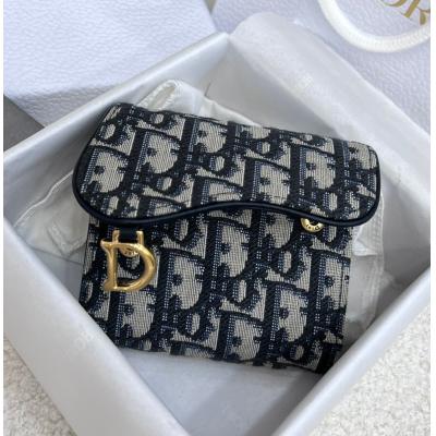 經典馬鞍錢包老花