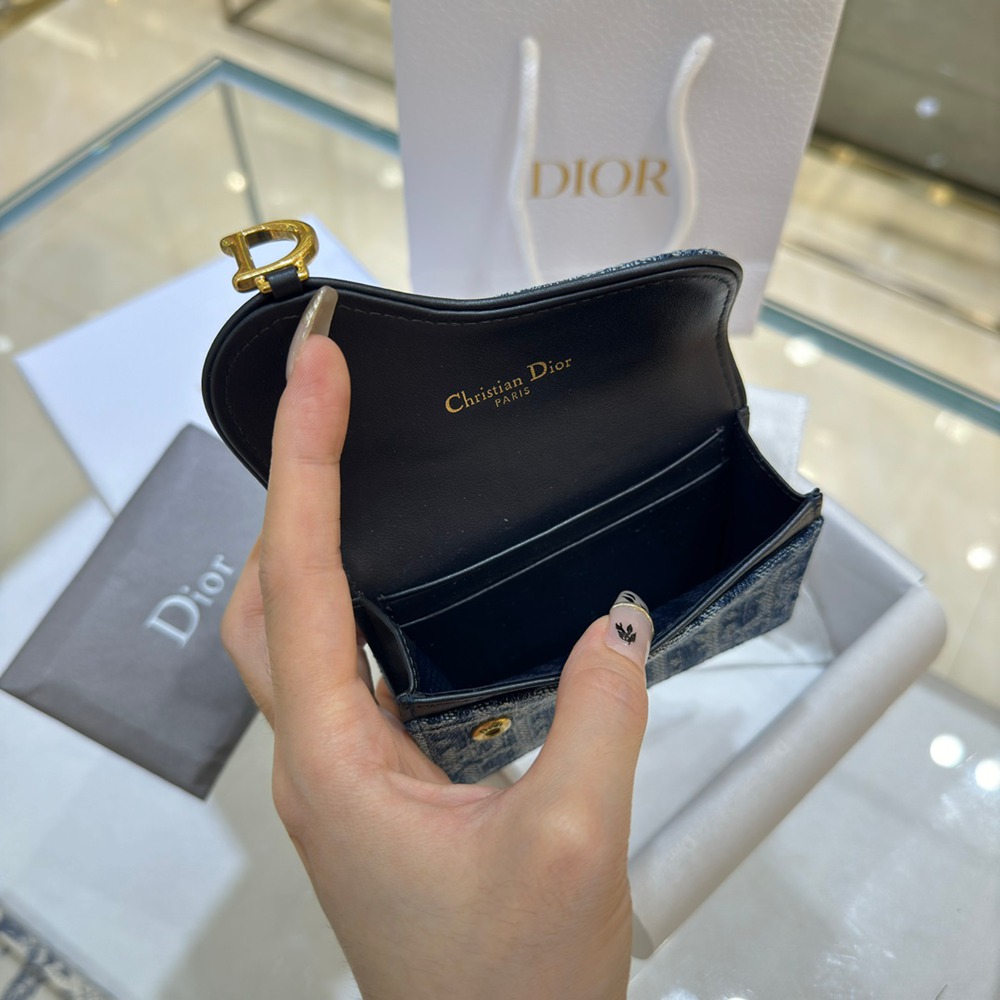 CD 馬鞍翻蓋卡夾 牛仔_5