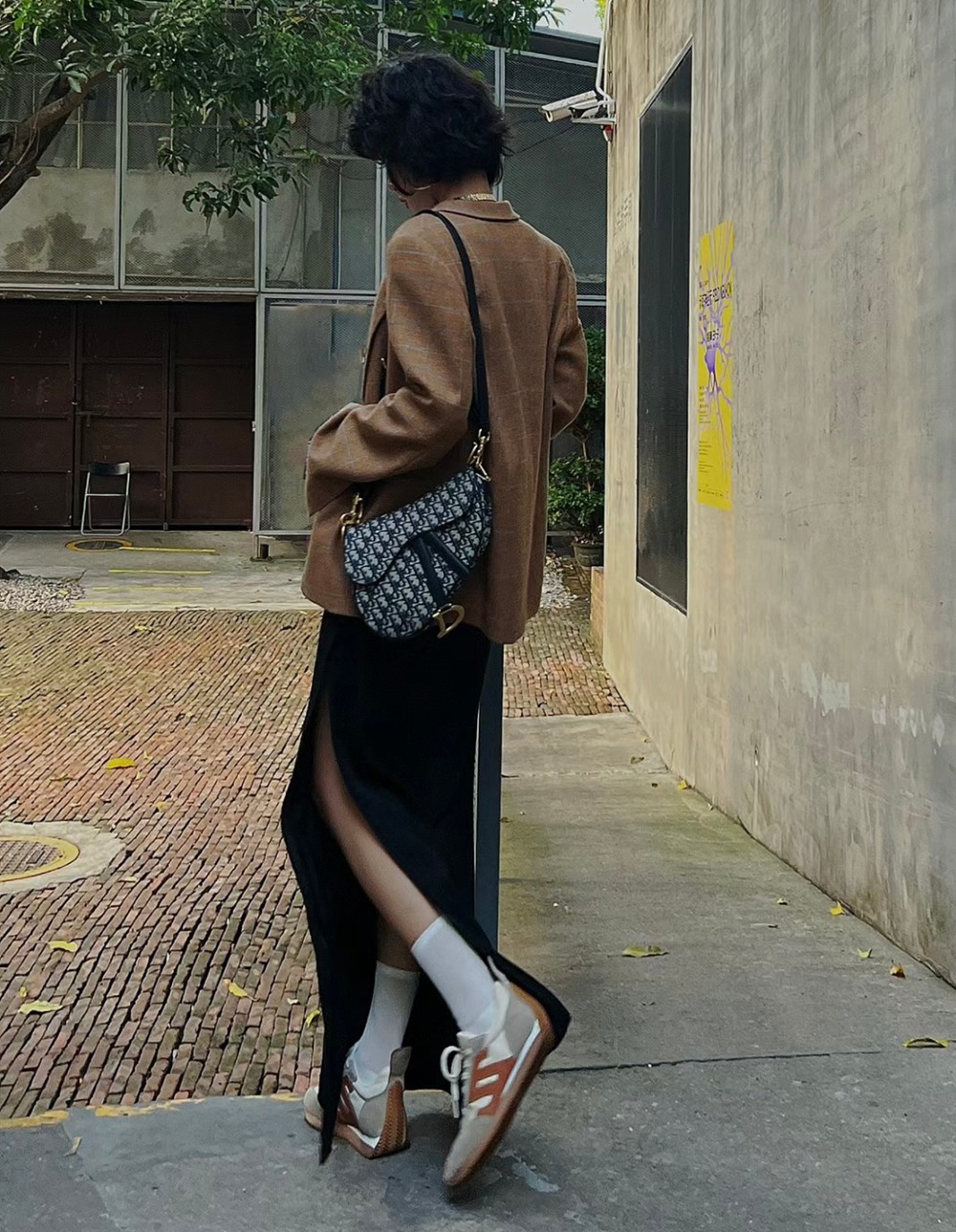 馬鞍包（附肩帶）老花_8