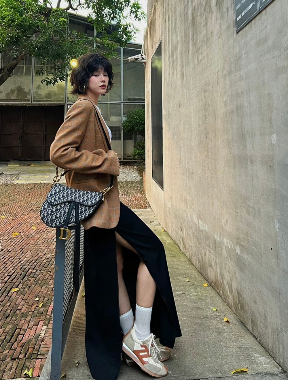 馬鞍包（附肩帶）老花_9