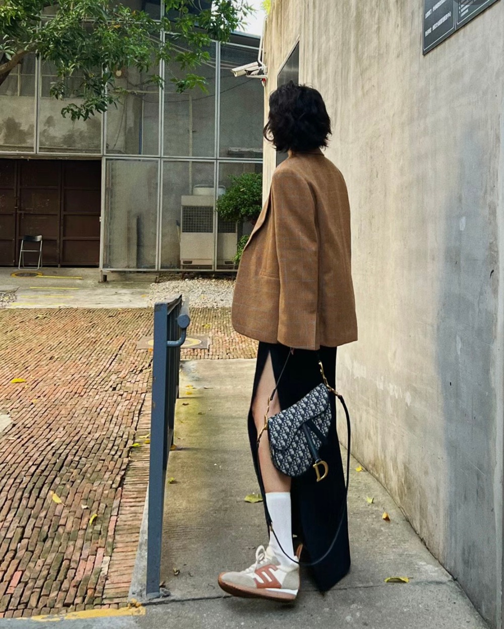 馬鞍包（附肩帶）老花_10