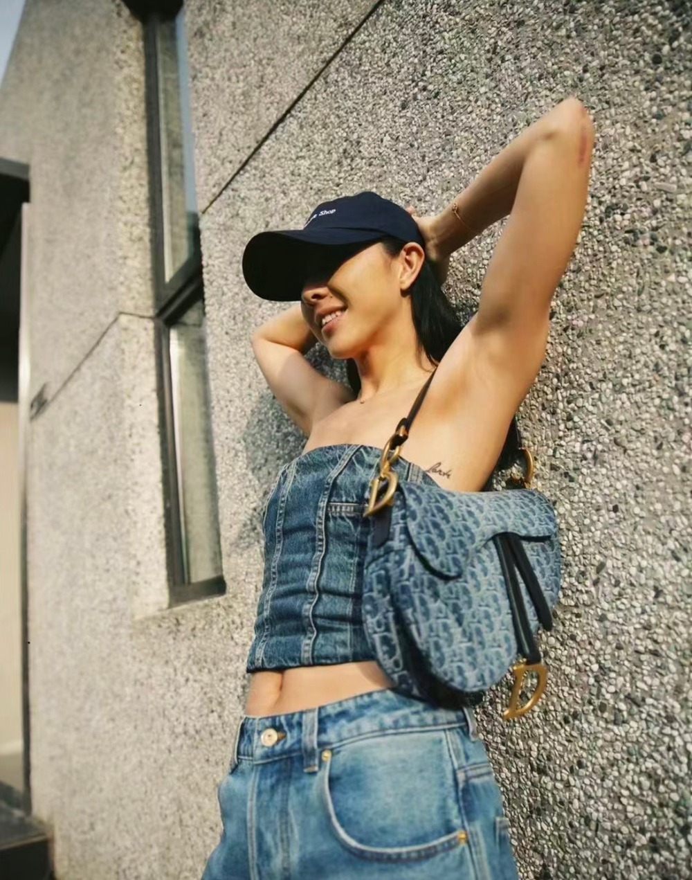 馬鞍包（附肩帶）牛仔_4