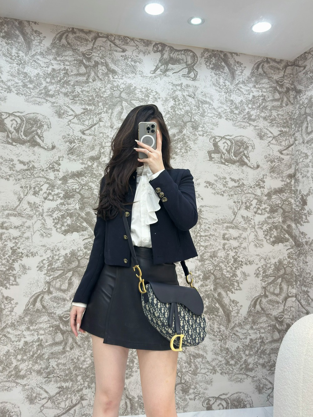 中號 Soft Saddle馬鞍包老花_10