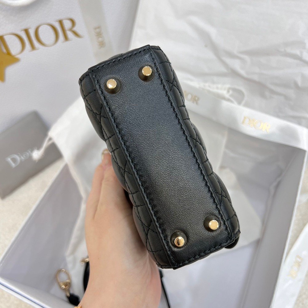 Lady  超迷你黑色/羊皮_8