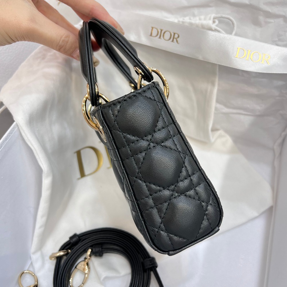 Lady  超迷你黑色/羊皮_9