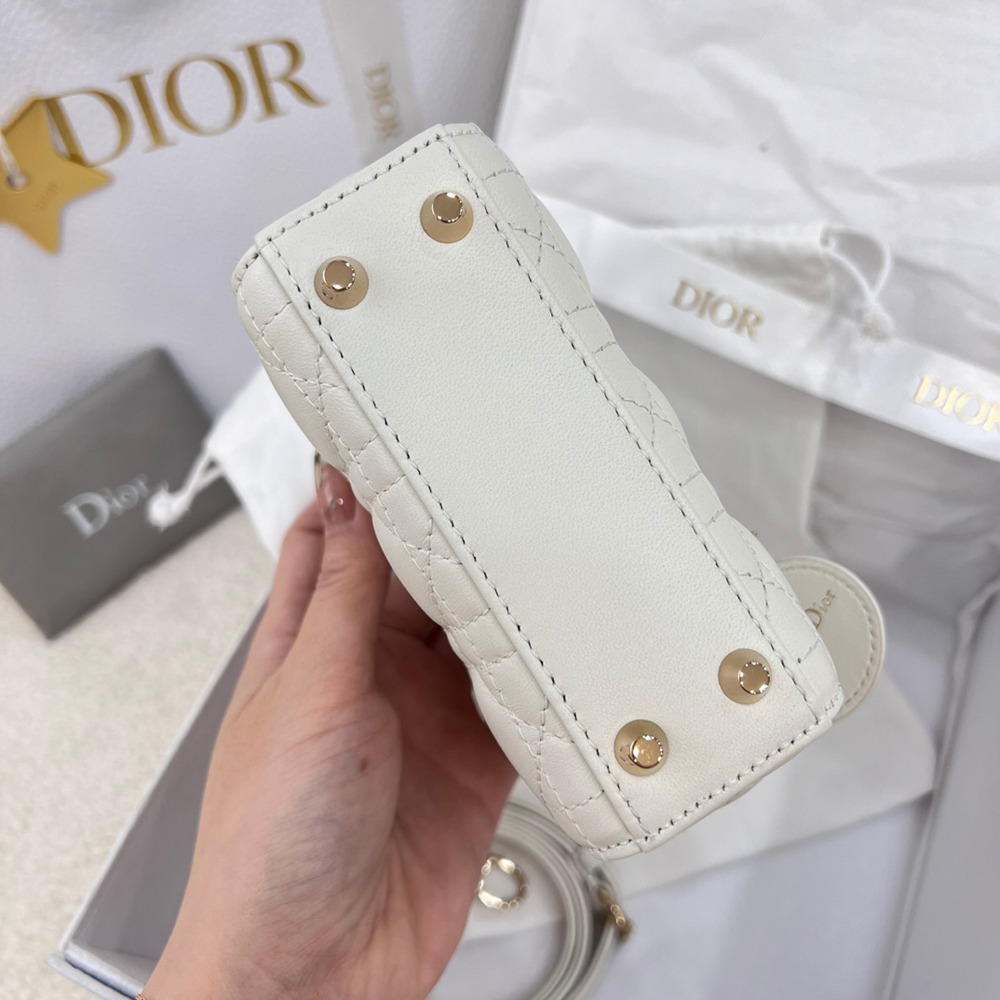 Lady  超迷你白色/羊皮_3