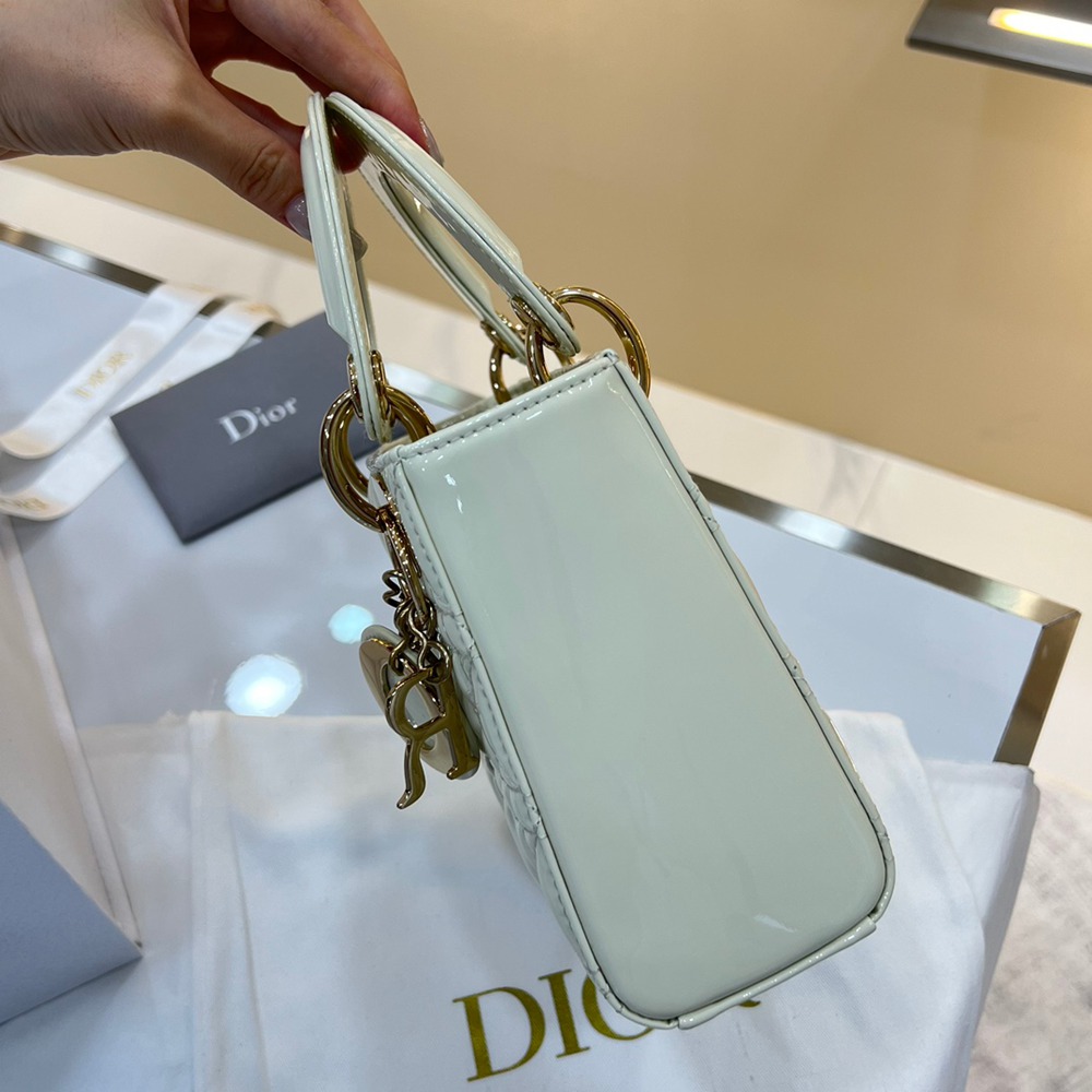 Mini Lady奶白/漆皮_7