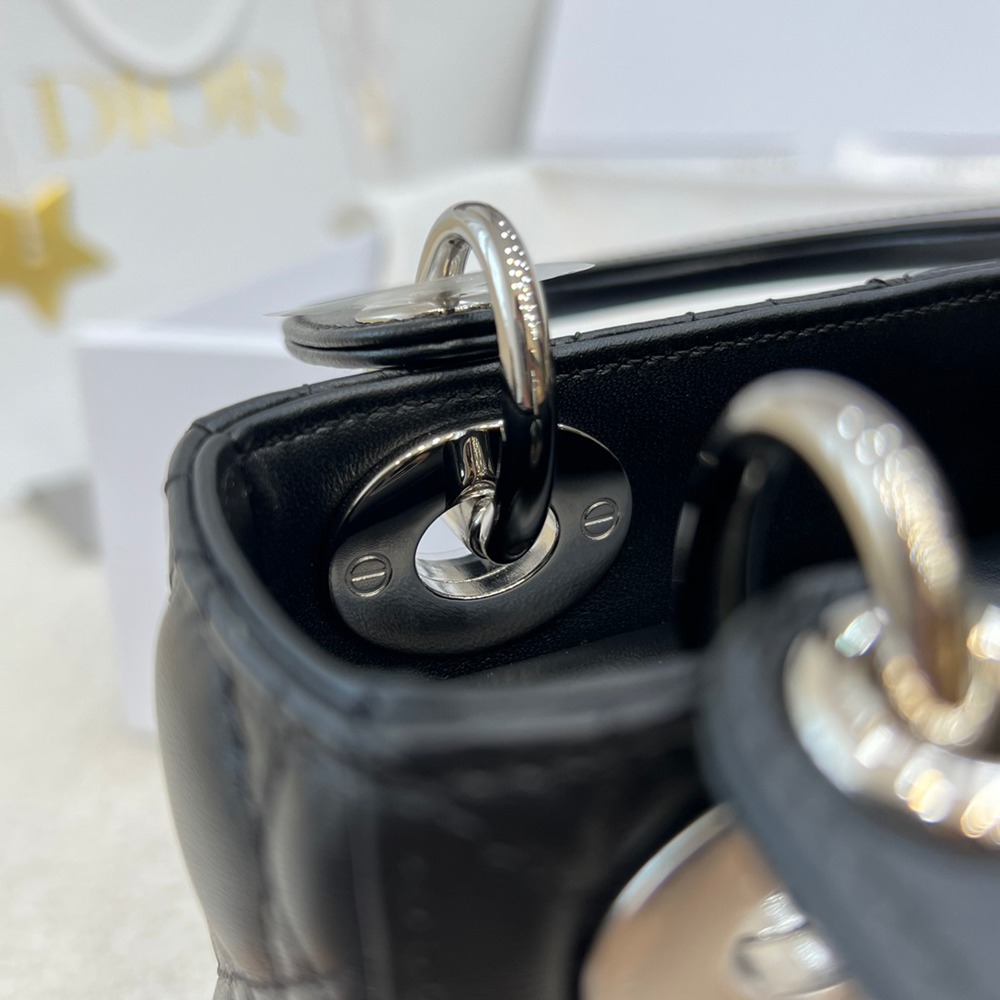 Mini Lady黑色羊皮銀_9