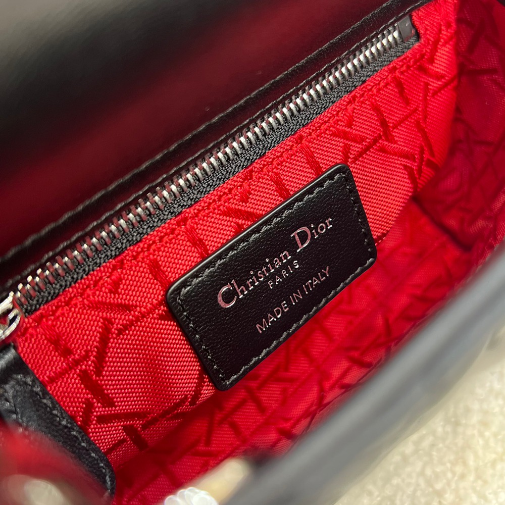 Mini Lady黑色羊皮銀_10