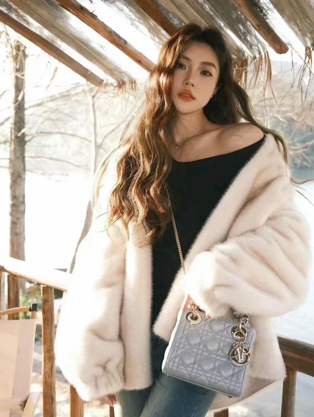 Mini Lady珠光灰_2