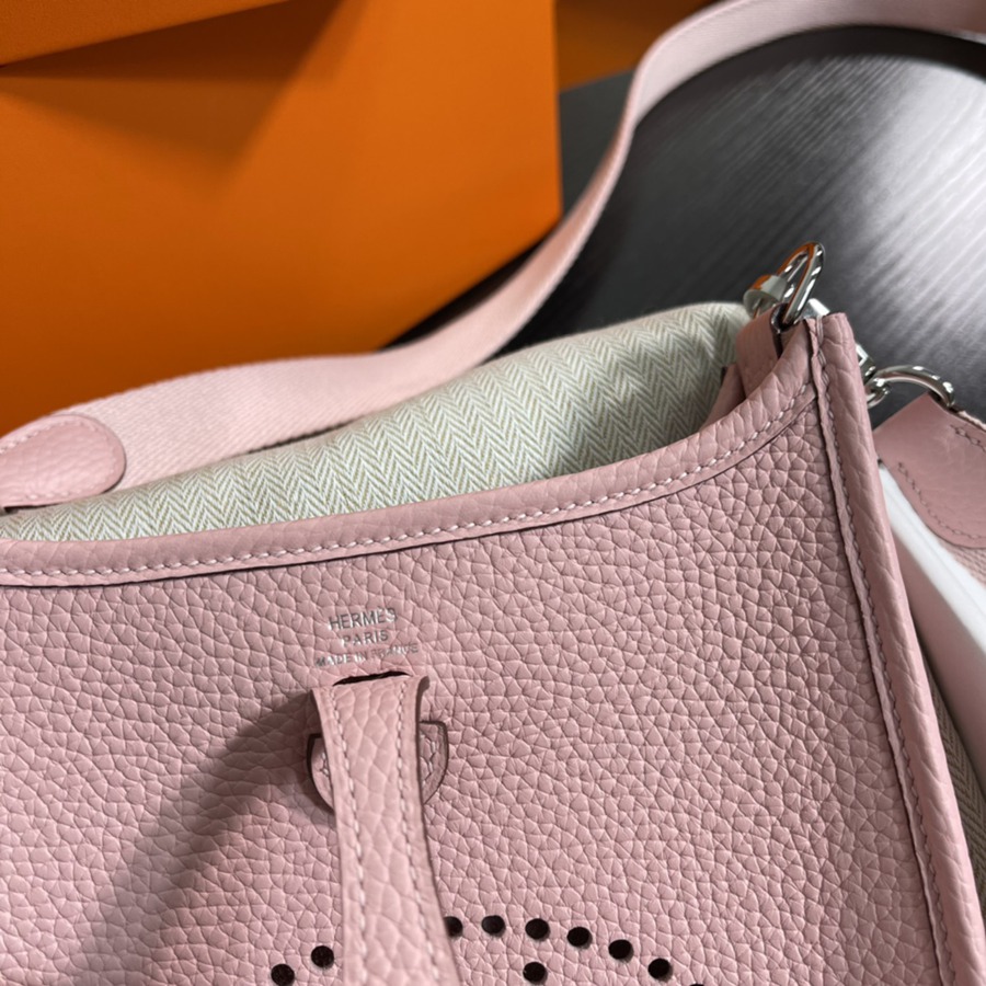 伊芙琳Evelyn 16 Mini 樓花粉 TC皮_3