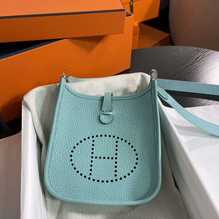 伊芙琳Evelyn 16 Mini 馬卡龍藍TC皮_2