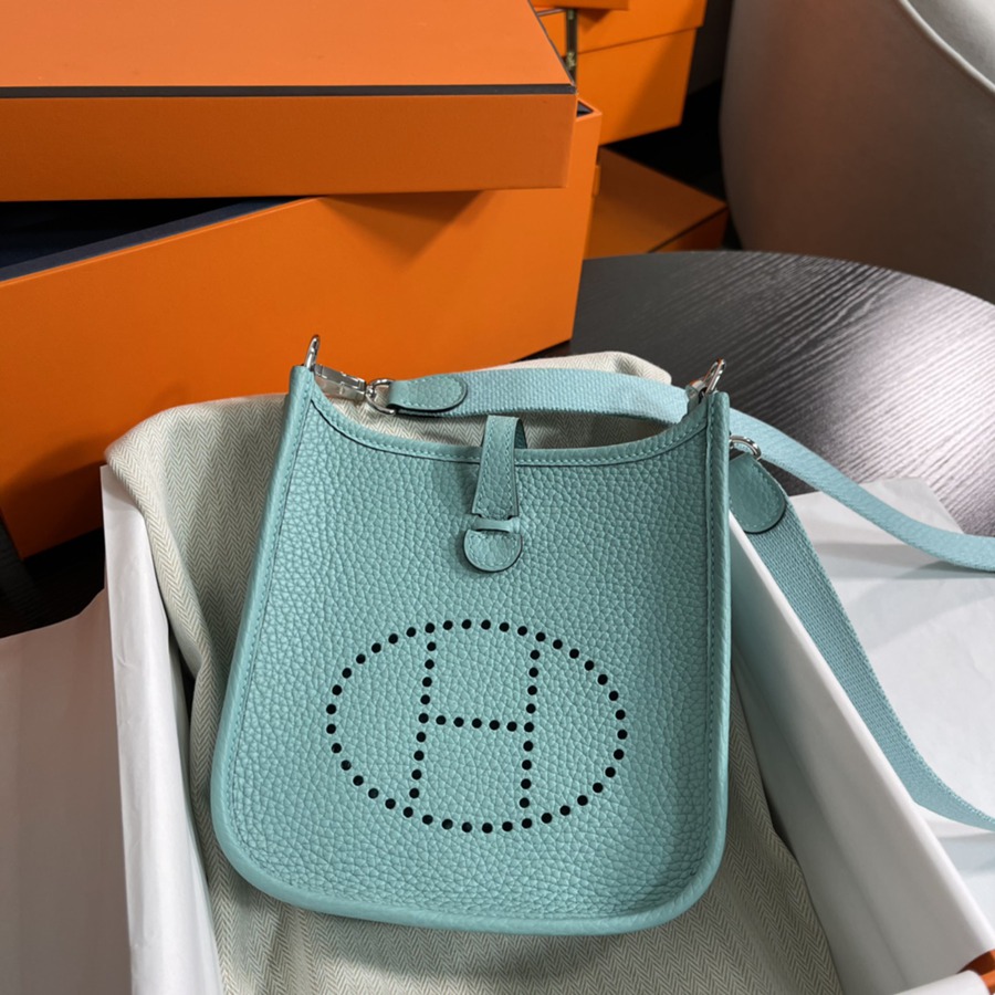 伊芙琳Evelyn 16 Mini 馬卡龍藍TC皮_7