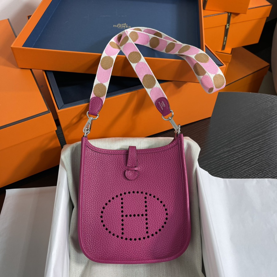 伊芙琳Evelyn 16 Mini 玫瑰紫 TC皮_1