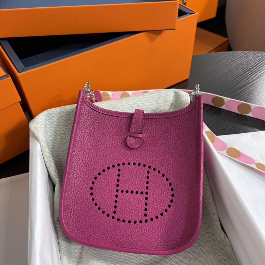 伊芙琳Evelyn 16 Mini 玫瑰紫 TC皮_2