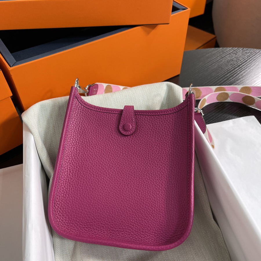 伊芙琳Evelyn 16 Mini 玫瑰紫 TC皮_4