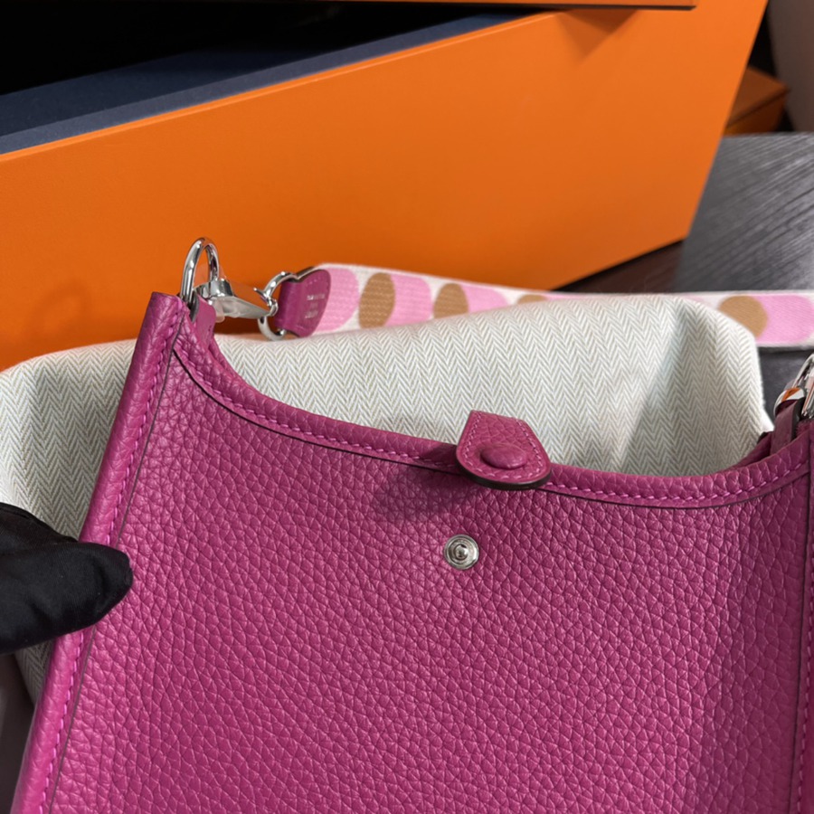 伊芙琳Evelyn 16 Mini 玫瑰紫 TC皮_5