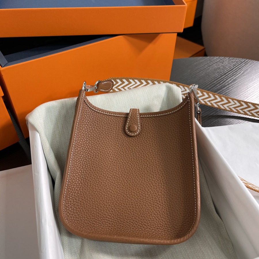 伊芙琳Evelyn 16 Mini 金棕TC皮_5