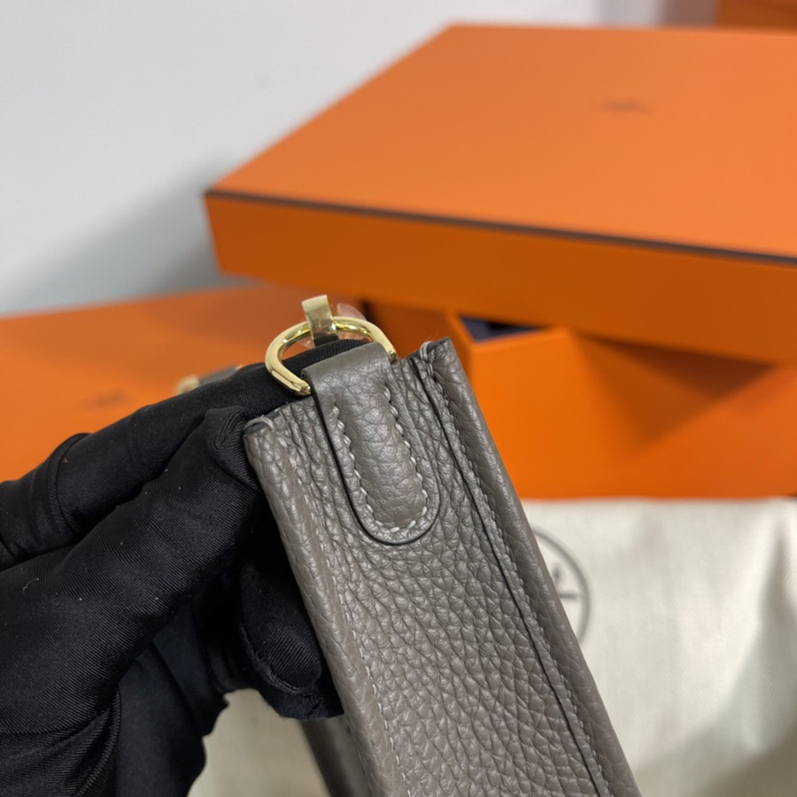 伊芙琳Evelyn 16 Mini 錫器灰 銀扣TC皮_4