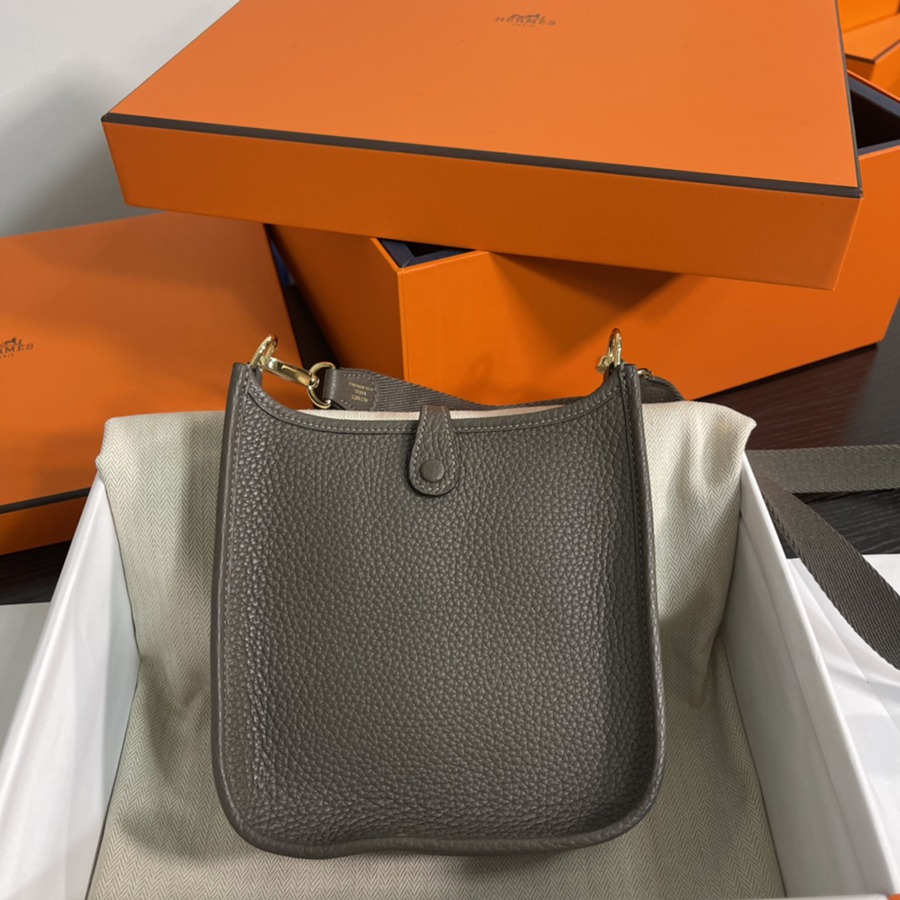 伊芙琳Evelyn 16 Mini 錫器灰 銀扣TC皮_5