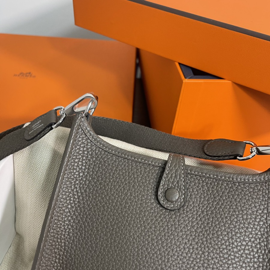 伊芙琳Evelyn 16 Mini 錫器灰 金扣TC皮_6