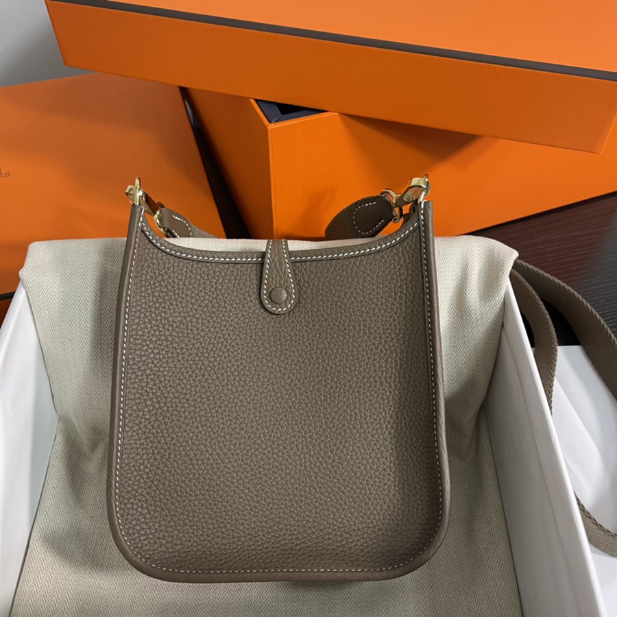 伊芙琳Evelyn 16 Mini 大象灰 金扣TC皮_2