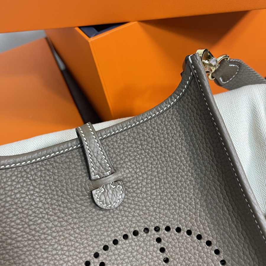 伊芙琳Evelyn 16 Mini 大象灰 金扣TC皮_3