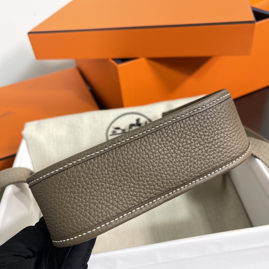 伊芙琳Evelyn 16 Mini 大象灰 金扣TC皮_5