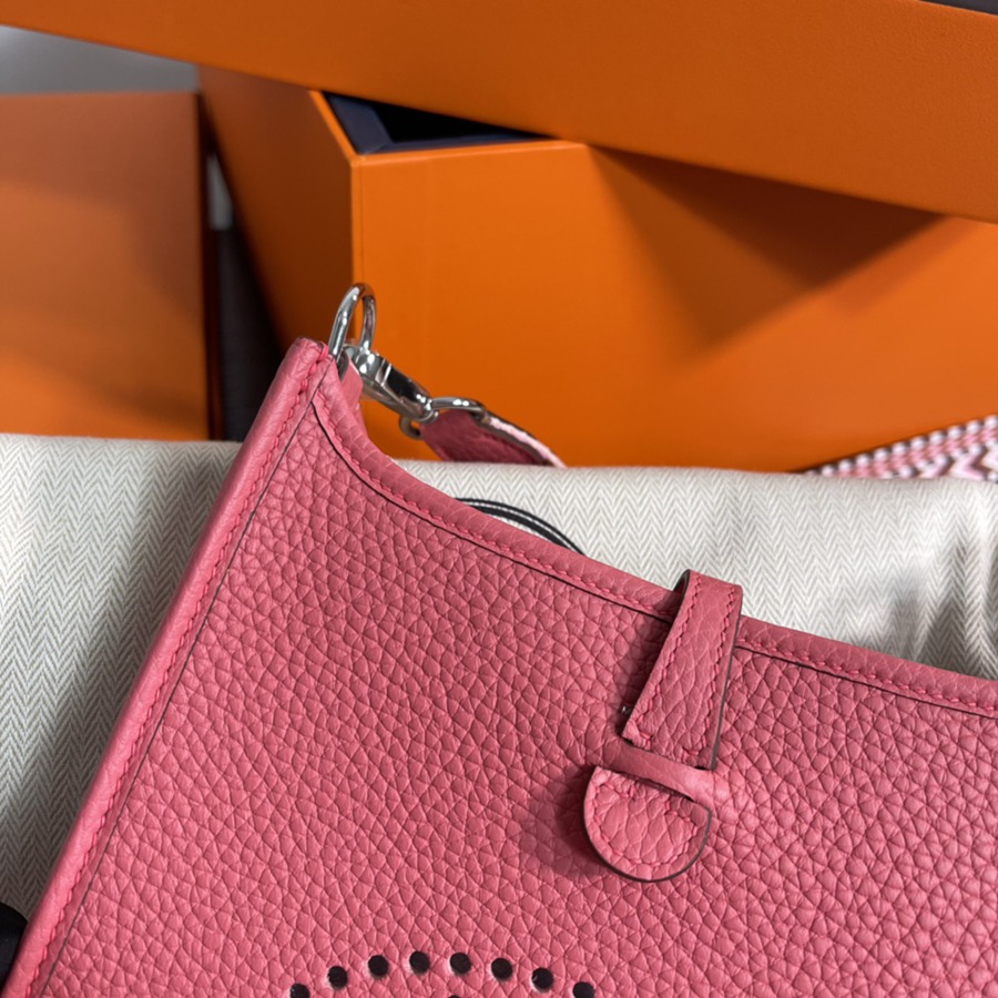 伊芙琳Evelyn 16 Mini 唇膏粉 銀扣TC皮_3