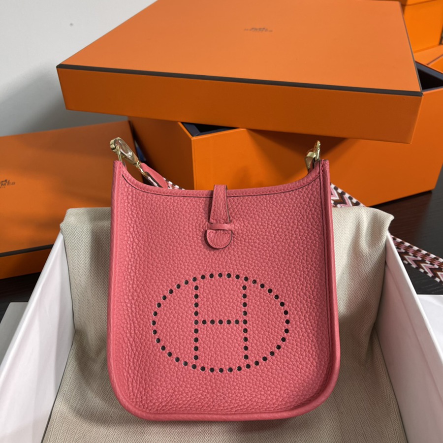 伊芙琳Evelyn 16 Mini 唇膏粉 金扣TC皮_1