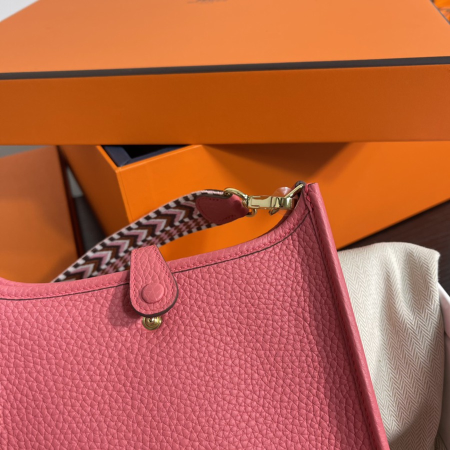 伊芙琳Evelyn 16 Mini 唇膏粉 金扣TC皮_6