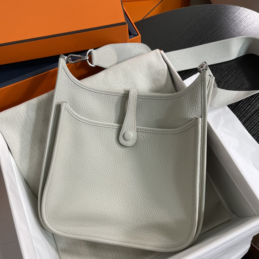 伊芙琳Evelyn 29 珍珠灰 銀扣 TC皮_5