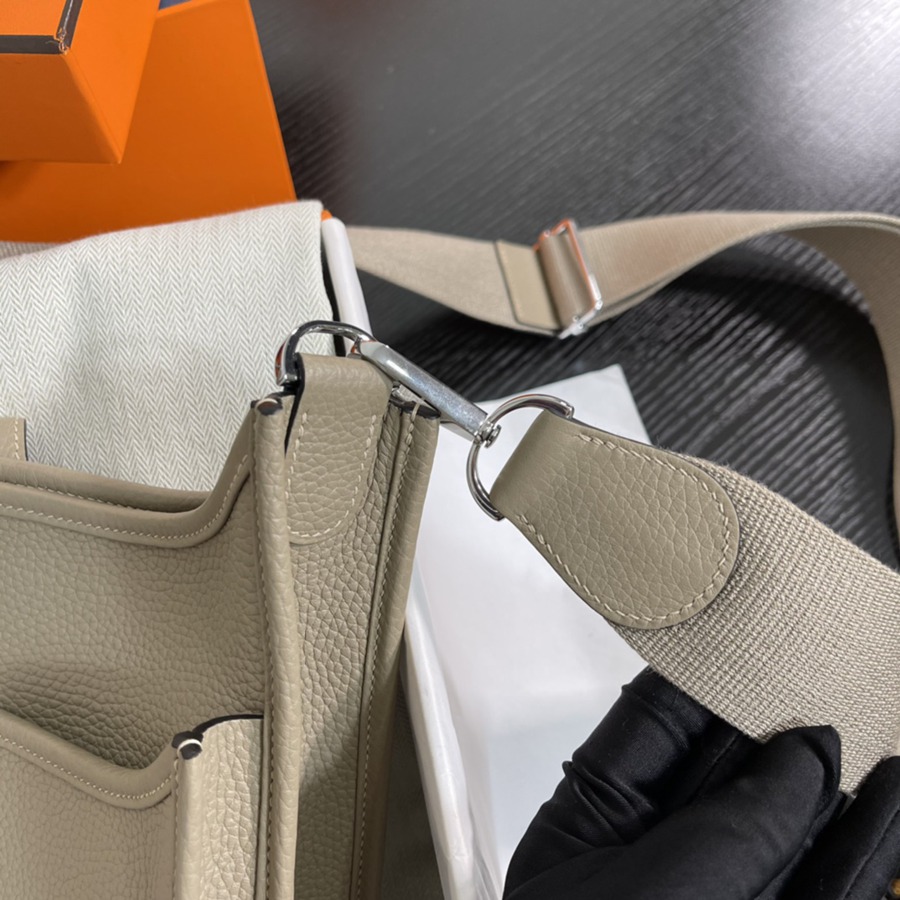 伊芙琳Evelyn 29 斑鳩灰 銀扣TC皮_5