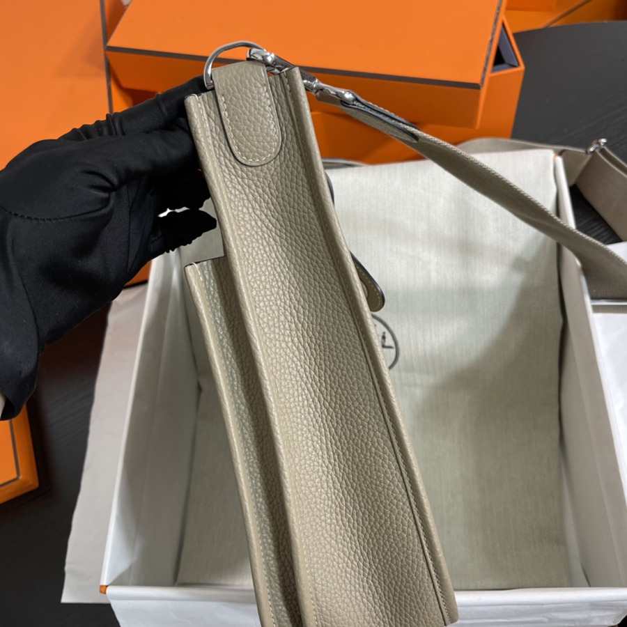 伊芙琳Evelyn 29 斑鳩灰 銀扣TC皮_6