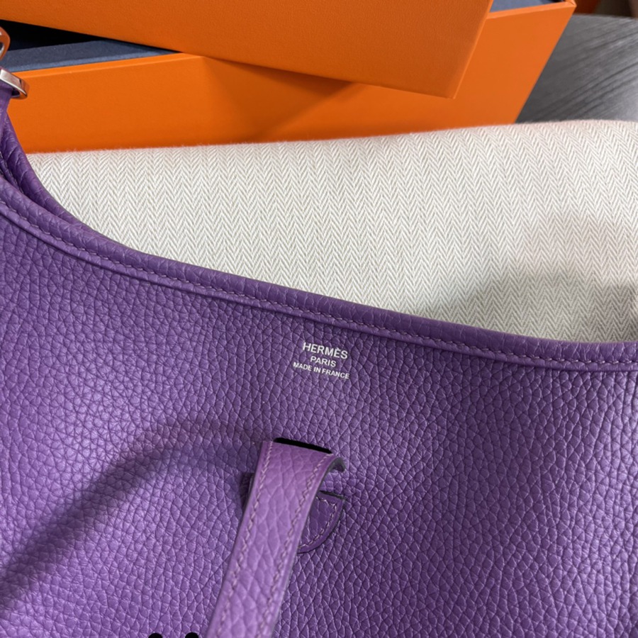 伊芙琳Evelyn 29 海葵紫 銀扣TC皮_7