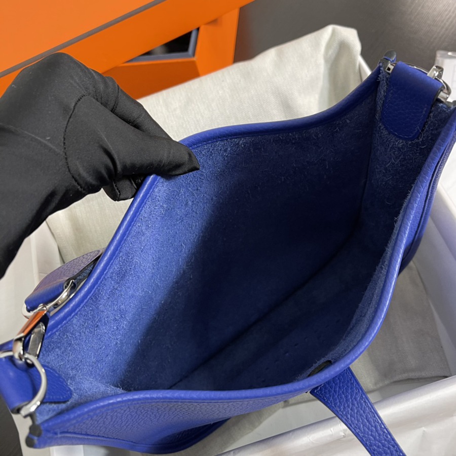 伊芙琳Evelyn 29 電光藍 銀扣 TC皮_7